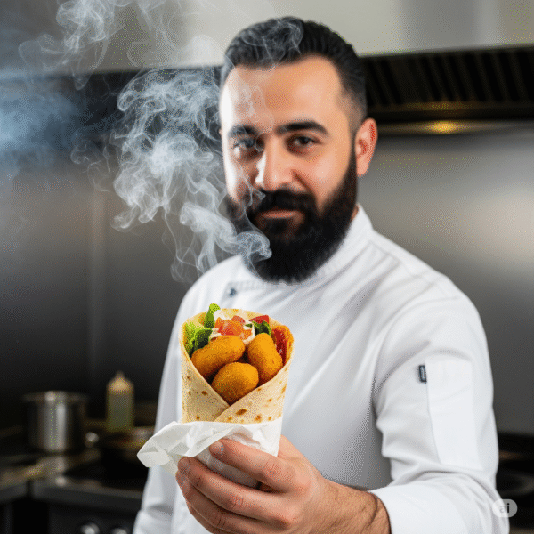 Chicken Goujons Wrap